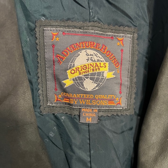 Wilson’s Adventure Bound Green Trench Coat Medium MD - Picture 2 of 6